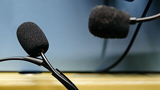 Bild von einem Mikrofon